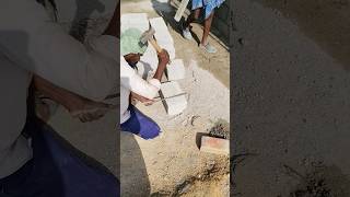 Solidblock cutting method ❤️❤️ #shorts #shortsfeed #construction #cuttingskills #solidblock
