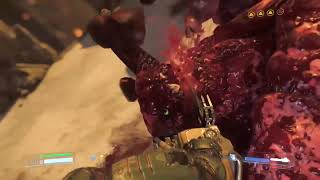 DOOM - Baron of Hell Chainsaw Kill