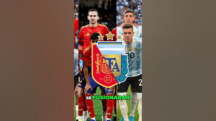 ESPAÑA Y ARGENTINA SE UNIFICAN 🇪🇸🇦🇷
