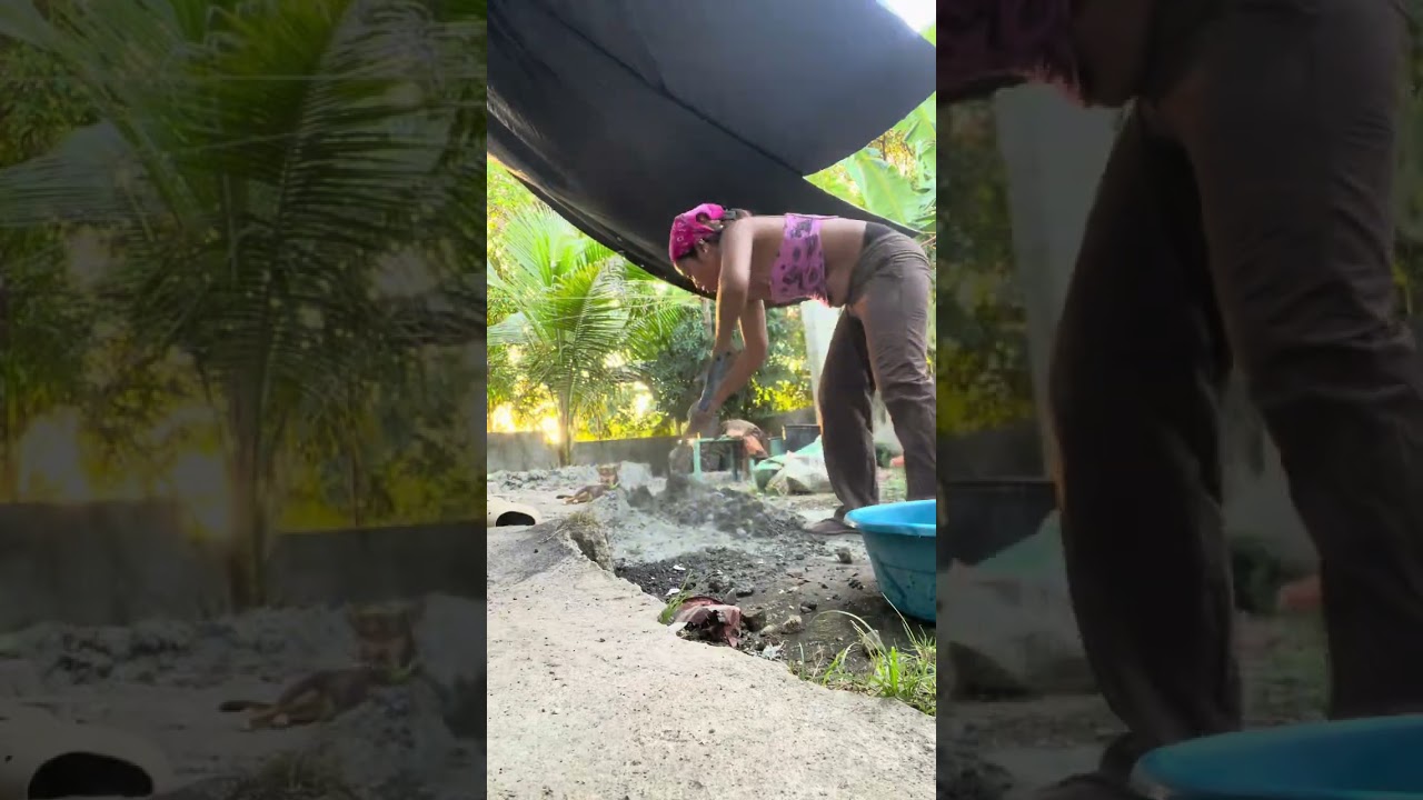 Building a swimming home for my rescued turtle 🐢 ( BANG-AG) part 3