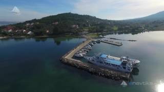 Taline, port on island Pasman