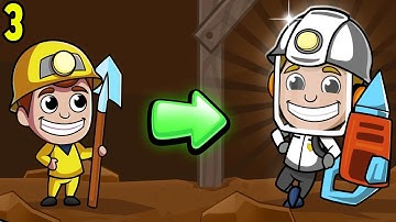 Best Idle Management Game Mobile Idle Miner Tycoon: Gold & Cash Android ios Gameplay Part 3