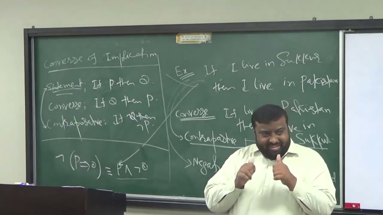 Lecture 3 Part 1  Converse of implication and equivalence