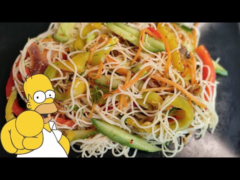 Vidéo: Salade Funchose