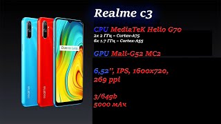 Realme c3  !!  ИГРОВОЙ БЮДЖЕТНЫЙ МОНСТР !!  Helio G70