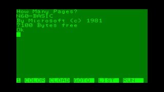 NEC PC-6001