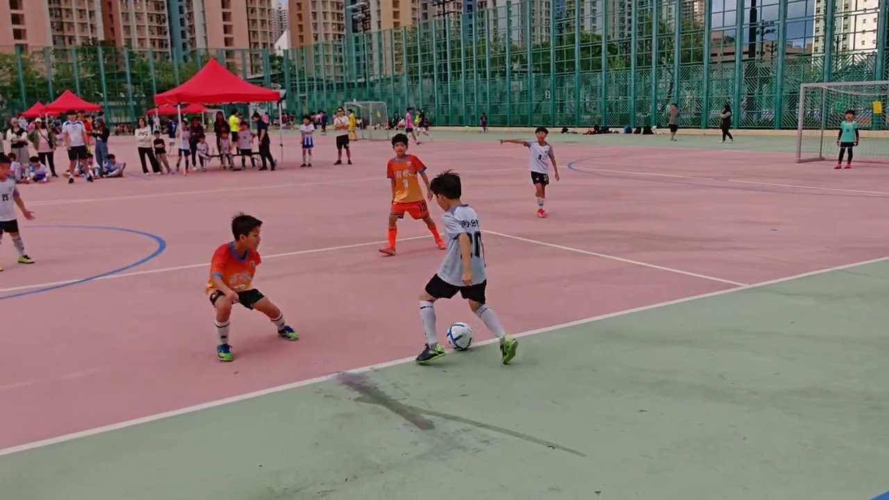 2026-3-1 INFINITY 五人足球賽 小學組(分組賽) 伊分(白) vs 潮陽百欣(橙) (0:5)