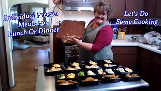 Individual Freezer Meals For Lunch Or Dinner | Let's Do Some Cooking