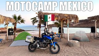 Baja MotoCamping Spot with Hot Springs Puertecitos, Mexico