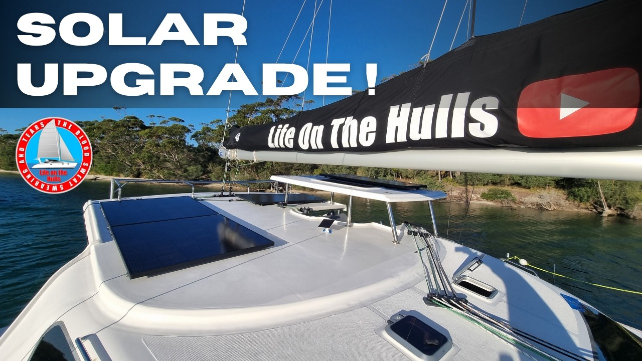 MAJOR SOLAR UPGRADE FOR SYNERGY – Complete Catamaran Build Ep428