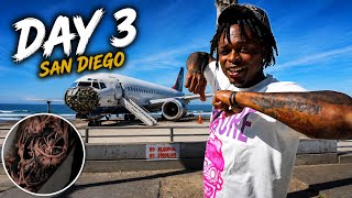 LAST DAY IN SAN DIEGO CHAOS..🫣(PLANE BROKE DOWN AFTER WE FINISHED OUR TATTOO)