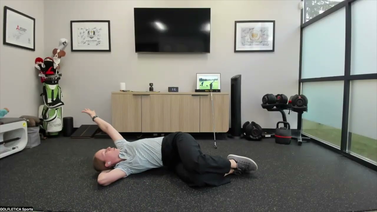 Bodyweight Cooldown for after golf!