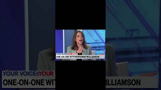Marianne Williamson on Your Voice Your Vote Pt 5 #politics #news #2024 #election #biden #president
