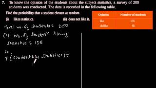CBSE Class-9 Maths NCERT solution - Probability - Exercise 15.1 - Problem 7