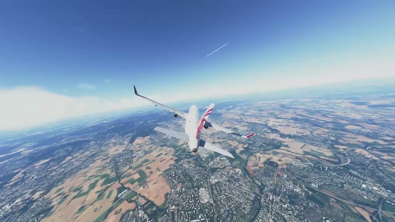 From Frankfurt Int. Airport To Paris Int. Airport By Fenix A320 MSFS2024 