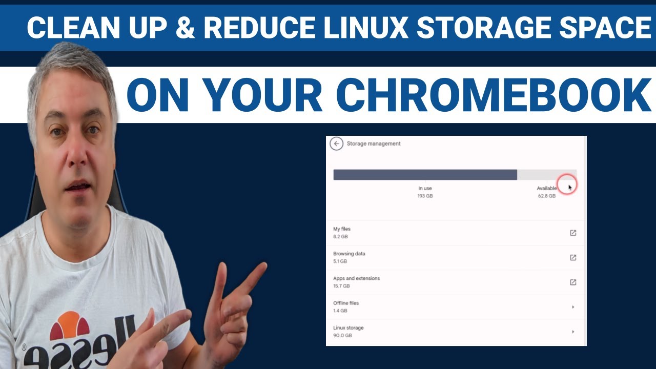 How to clean up and reduce Linux Storage space on your Chromebook