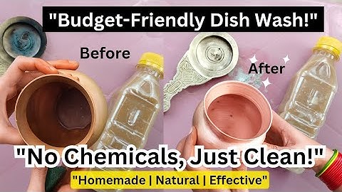 "ఇంట్లోనే డిష్ వాష్ లిక్విడ్ తయారీ – 100% Safe for Family" #HealthyKitchen #sumavoice #HealthTips