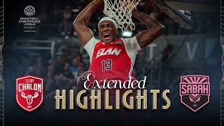 Elan Chalon v BC Sabah | Full Game Highlights | #BasketballCL 2025-26