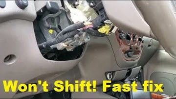 Toyota Tundra shift linkage repair. (3 minute repair)