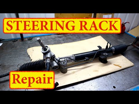 Steering rack repair | Ремонт рулевой рейки