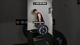 🤼 Freie Gewichte vs. Maschinen! #muskelaufbau #fitnessdeutschland #muskelnaufbauen #krafttraining