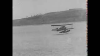1924 Douglas World Cruiser - First around the world flight newsreel footage