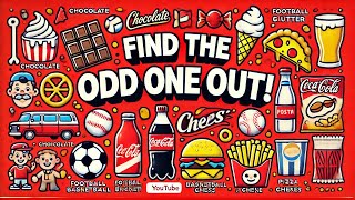 Find the Odd One Out Quiz | Fun Brain Teasers & Trivia Challenge! 🧠🎉