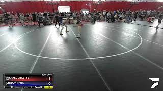 152 Lbs Cons. Round 4 - Michael Gillette, MN Vs Lyndon Thies, IL 22f7