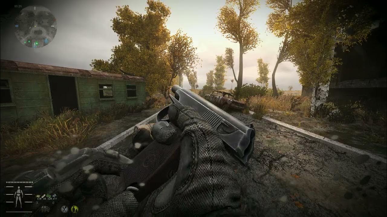 Stalker Anomaly Ak, Shotgun and PMM firing YouTube