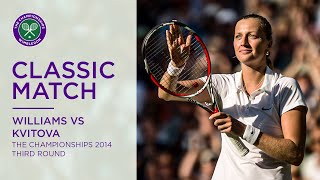 Petra Kvitova vs Venus Williams | Wimbledon 2014 third round | Full Match