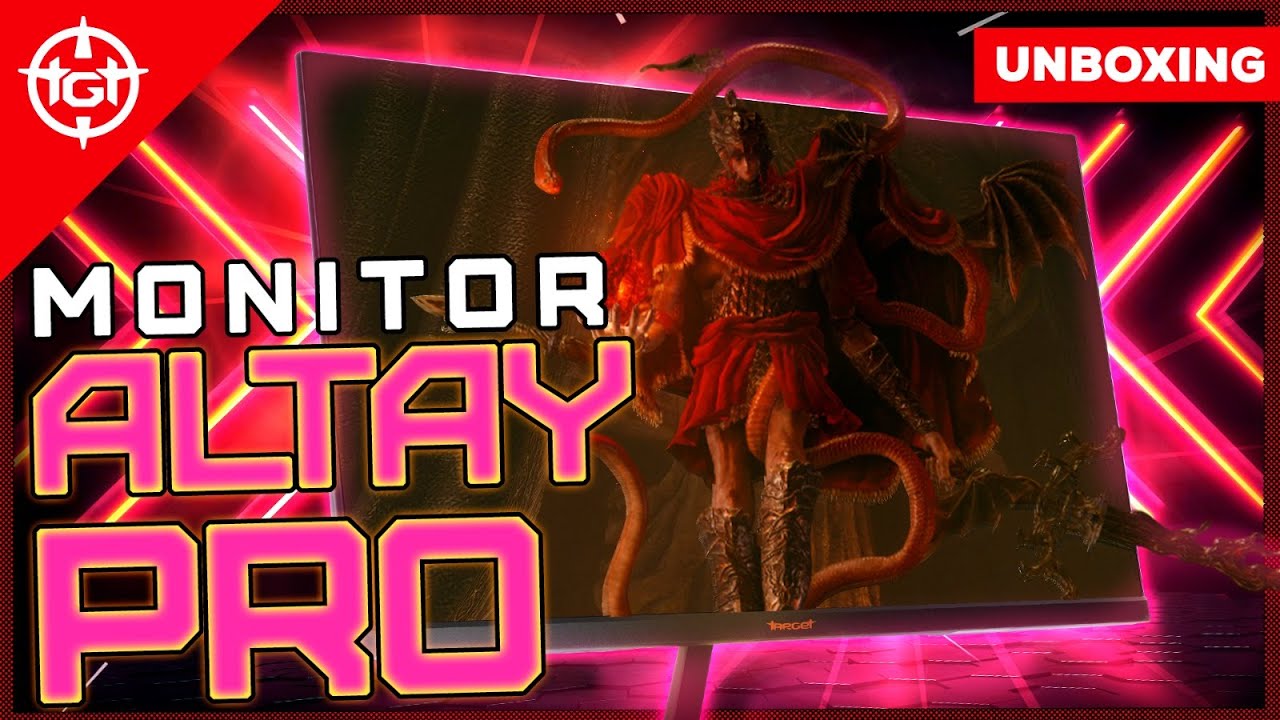Unboxing Monitor Gamer TGT Altay Pro, 24 Pol, IPS, FHD, 1ms, 180Hz