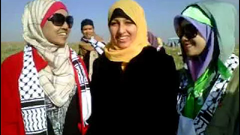 salima habibi,heliza helmi,dan a'la nofal frm gaza