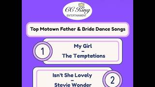 Top Motown Father and Daughter Wedding Dance Songs - CC King Entertainment