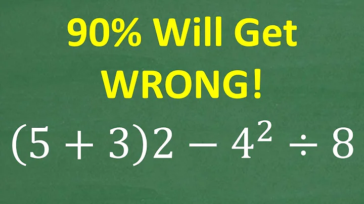 (5 +3)2 minus 4 squared divided by 8=? Maybe 1 in 10 People Can Solve This Math Problem—Can You?