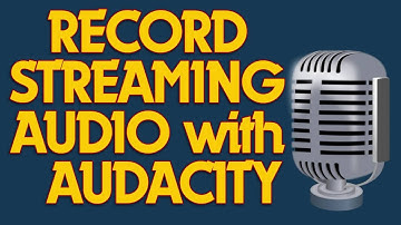 Record Streaming Audio including webinars, podcasts and more with Audacity