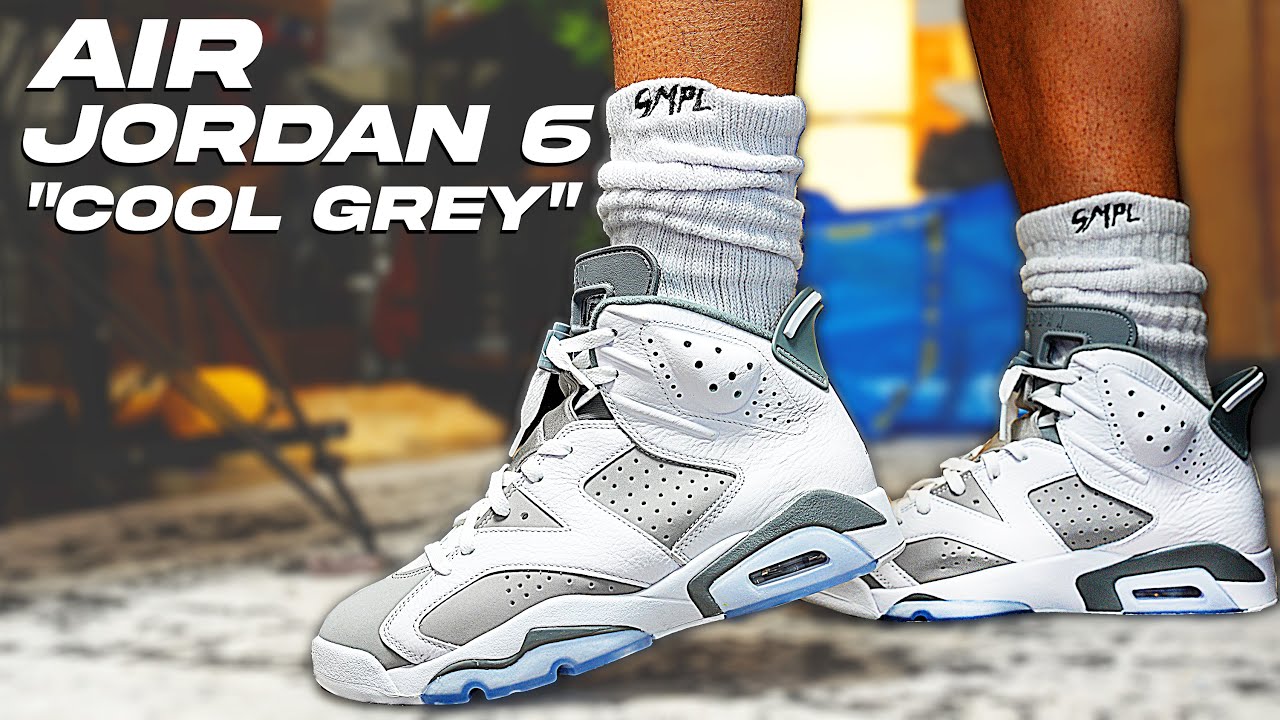 gray jordan 6s