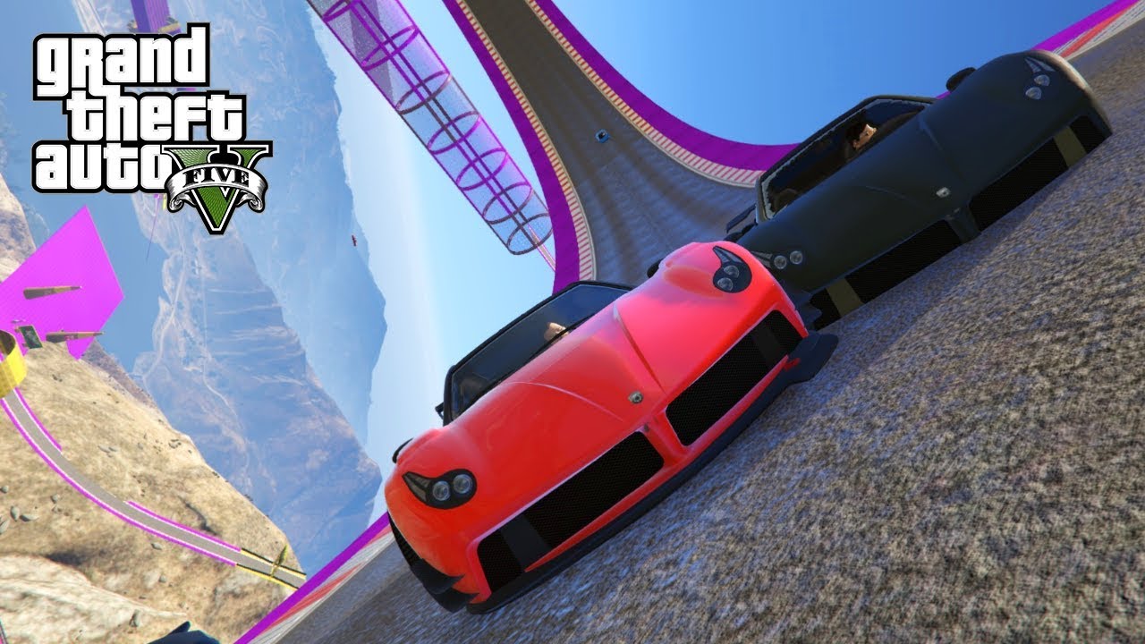 GTA V MEGA WALLRIDE MET SLIPSTREAM! YouTube