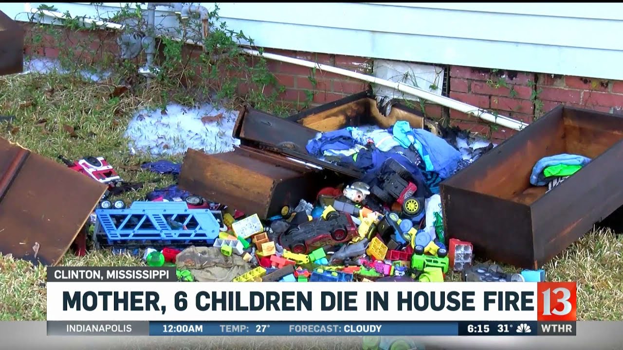 Mother And Six Children Die In House Fire - YouTube