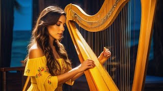 Heavenly Harp Music  Beautiful Melodies for Stress Relief & Deep Relaxation