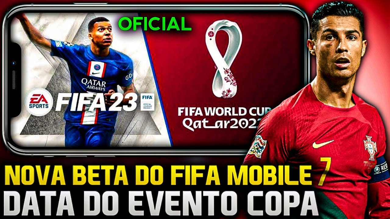 NOVA BETA DO FIFA MOBILE😱 DATA DO EVENTO COPA DO MUNDO & MAIS  REVELADOS OFICIALMENTE !!!