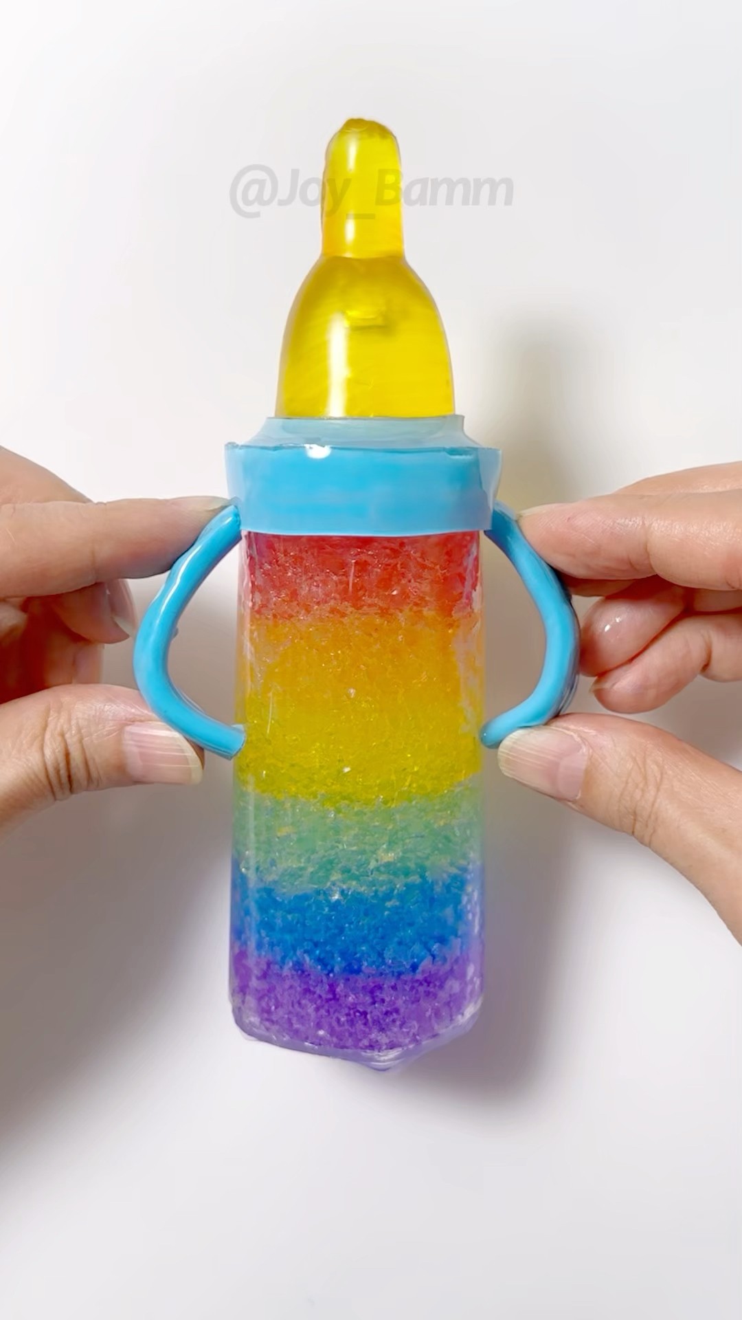??Rainbow Baby Bottle Squishy DIY with Nano Tape!