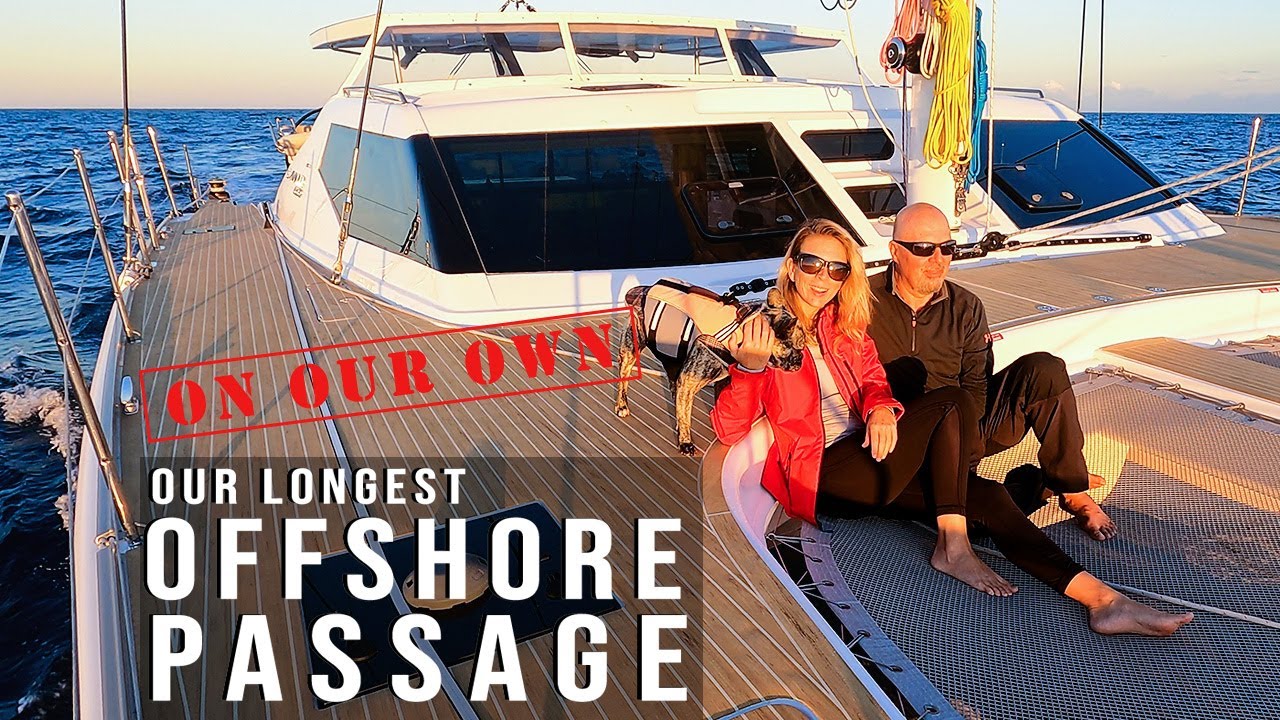 SAILING SOUTH! Our Longest OFFSHORE PASSAGE Yet (On Our Own) | Harbors Unknown Ep. 51