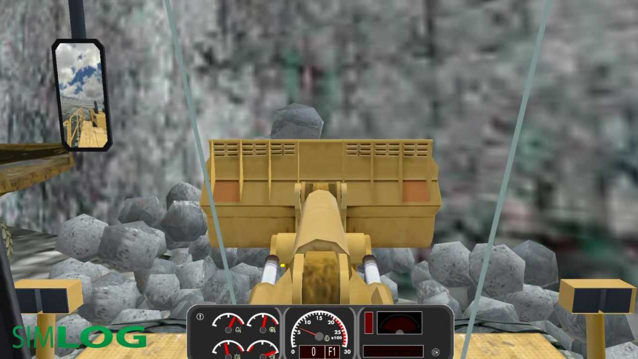 Simlog Wheel Loader Truck Loading with Spotting HD