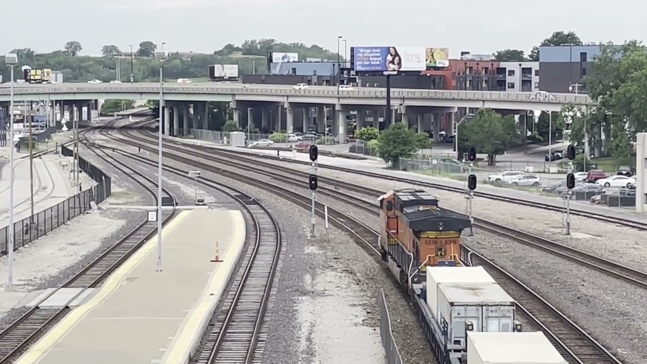 Some trains at Kansas City Union Station