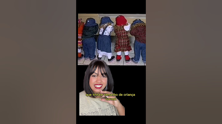Os bizarros bonecos castigo #medo #creepy #scary