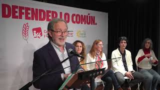 Acto de Campaña: Defender lo común | Estrella Galán, Juan Gascón, Marina Echebarría y Marta Martínez