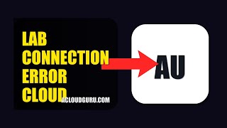 How To Fix Lab Connection Error On A Cloud Guru 2026 (QUICK FIX)