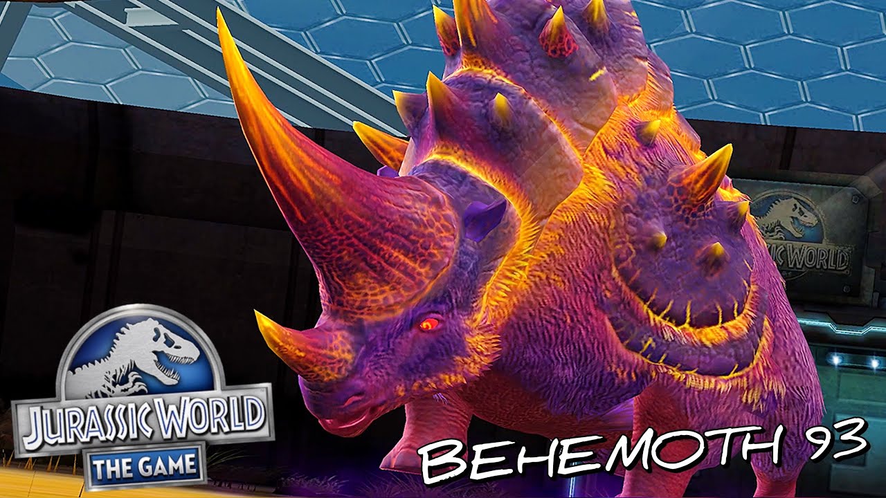 Jurassic World: The Game EP453 BEHEMOTH 93 มาแล้ว!!? - YouTube