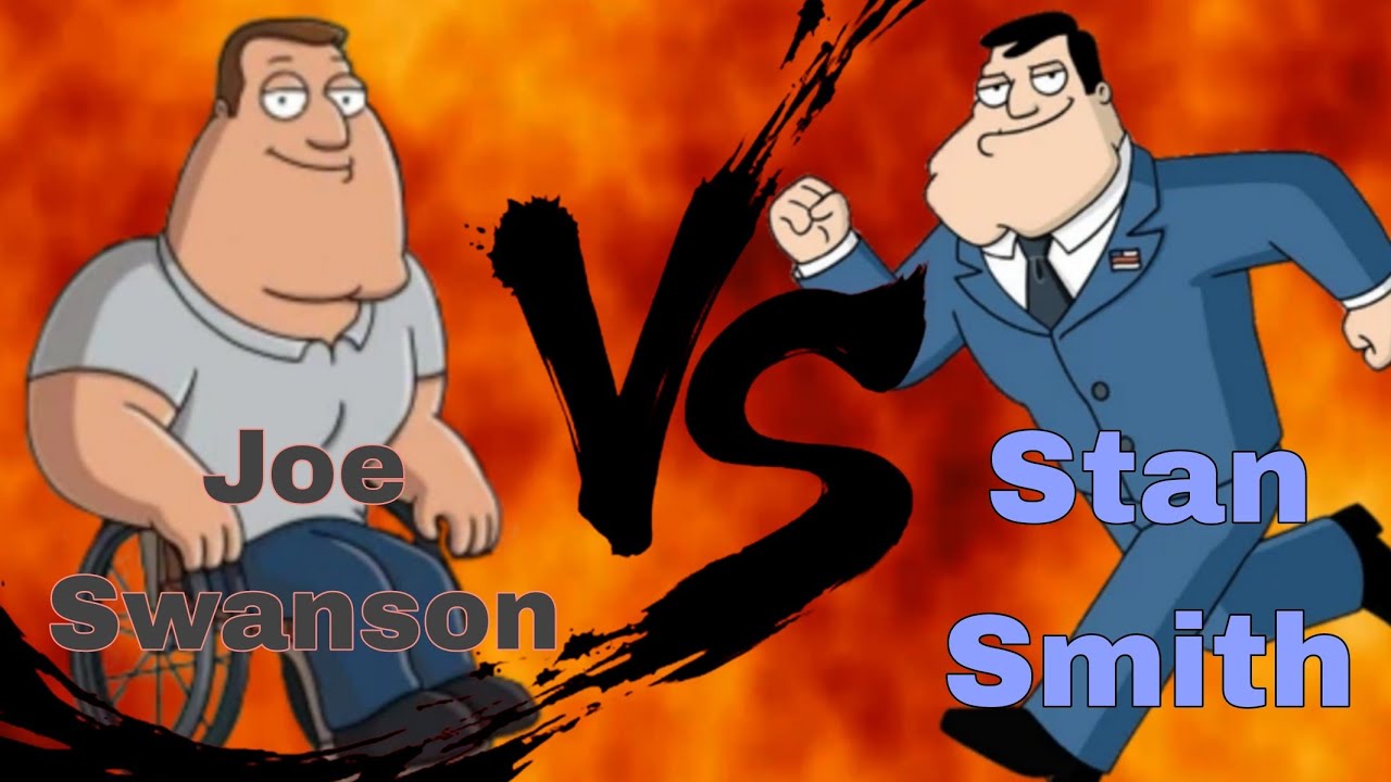 MUGEN- Joe Swanson Vs Stan Smith - YouTube