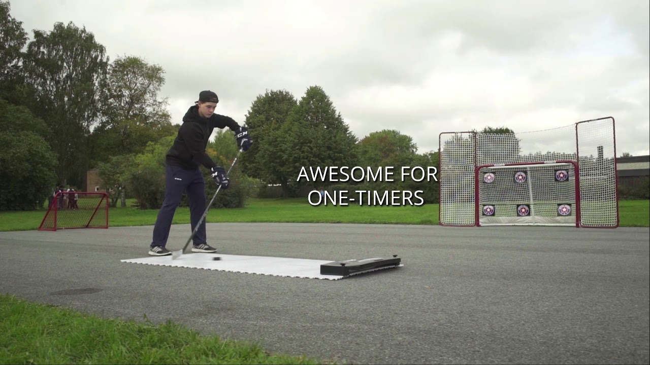 Extreme Hockey Flooring Tiles Shooting Kit YouTube
